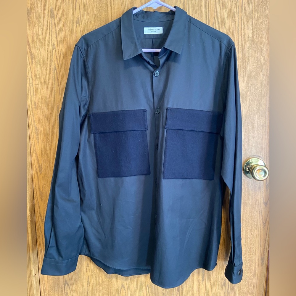 Tomorrowland men’s button up shirt.